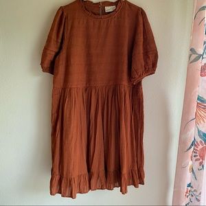 Universal Thread Burnt Orange Dress